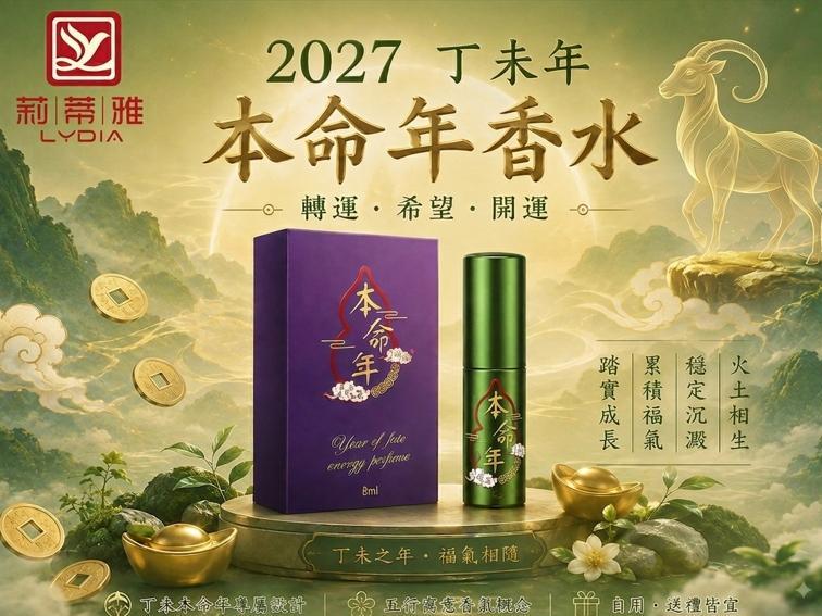 2027本命年香水-丁未(預購9/21-9/27)